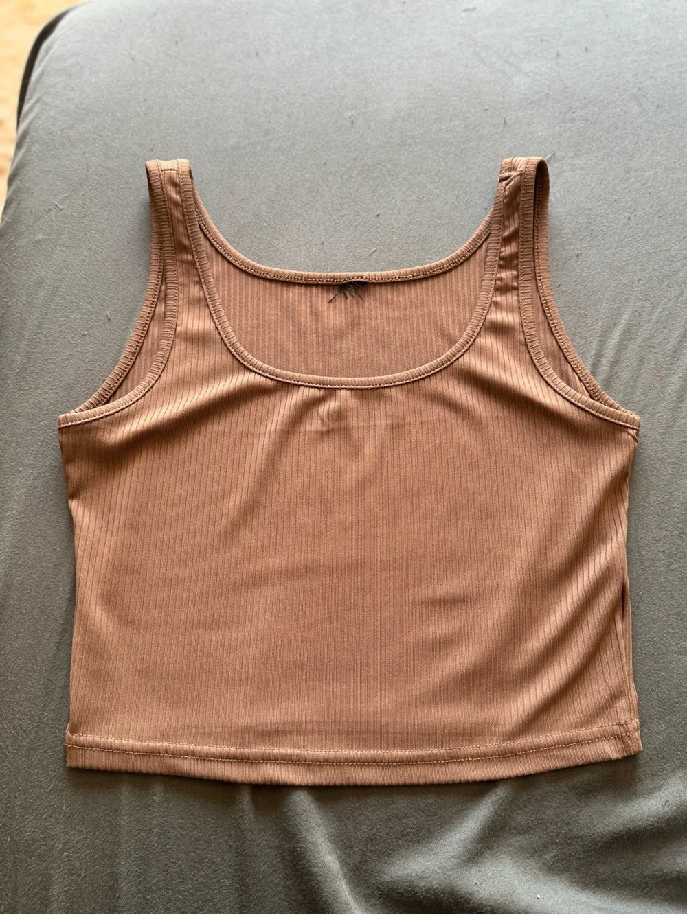 Women’s Ribbed Tank Crop Tops - Picture 3 of 6